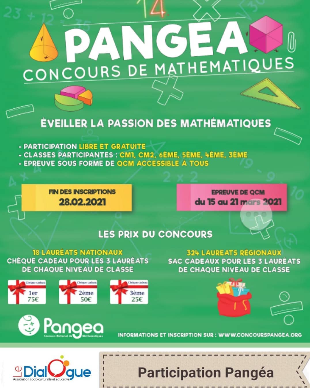 Concours Pangea 2021