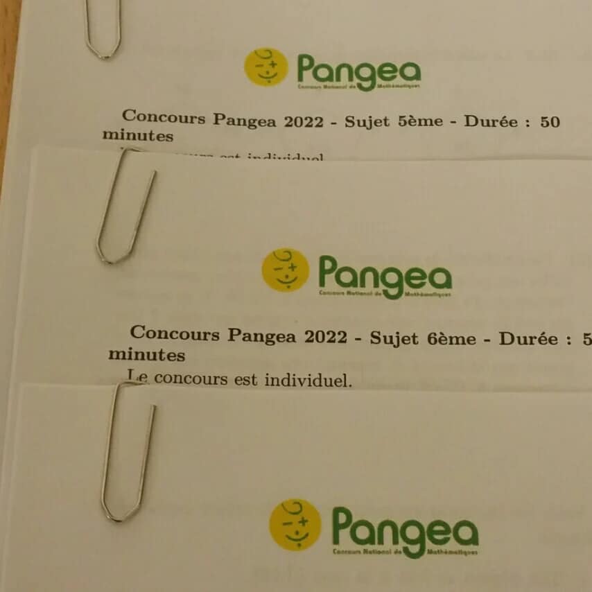 Concours Pangea