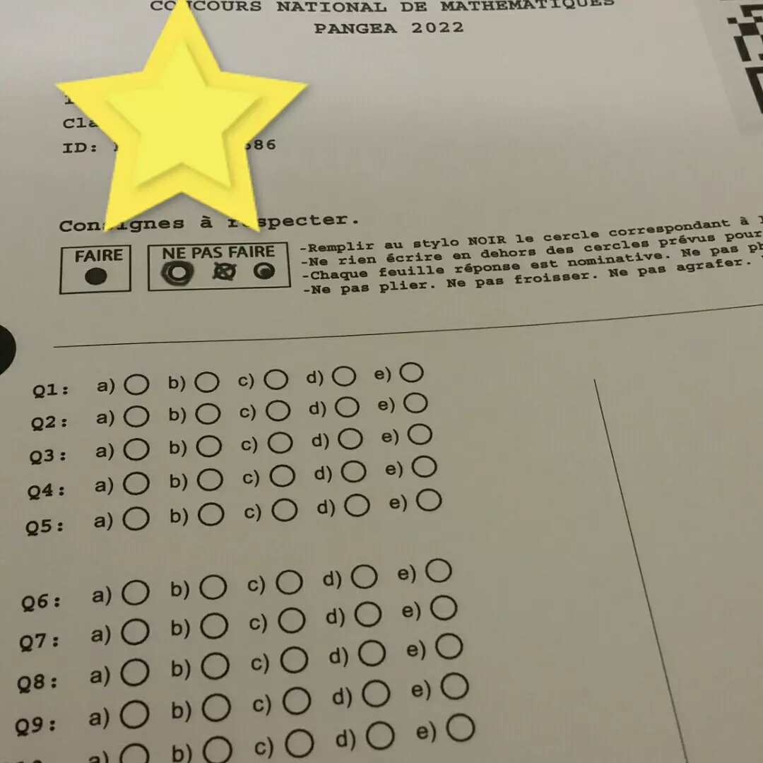 Concours Pangea 2022