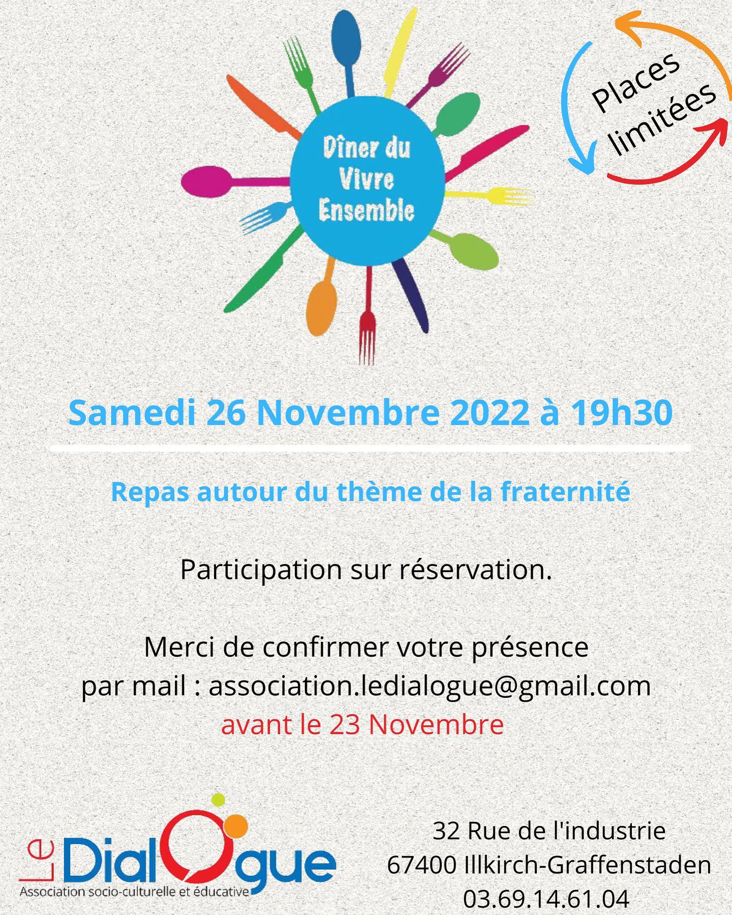 Dîner du Vivre Ensemble