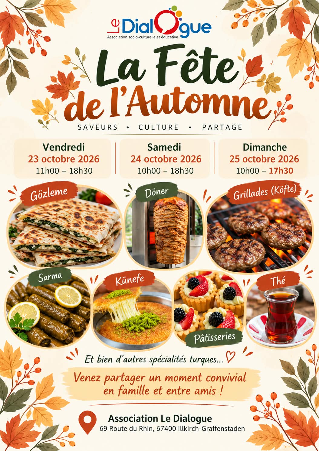 Affiche — Fête d'Automne
