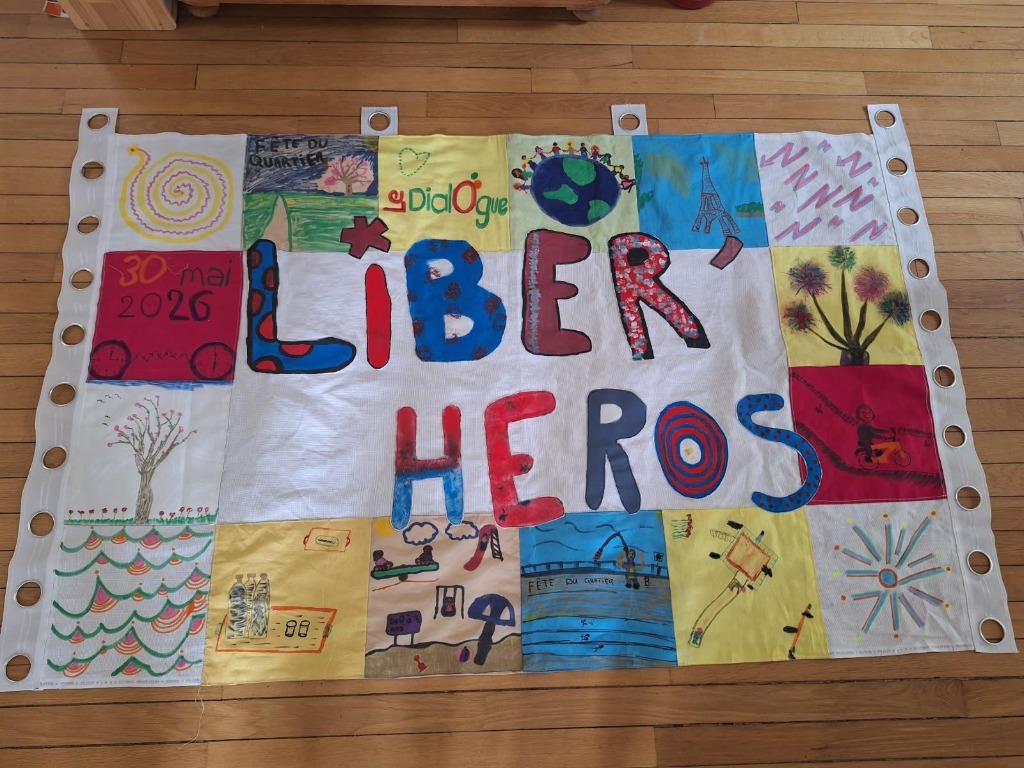 Bannière collective Libèr'Héros