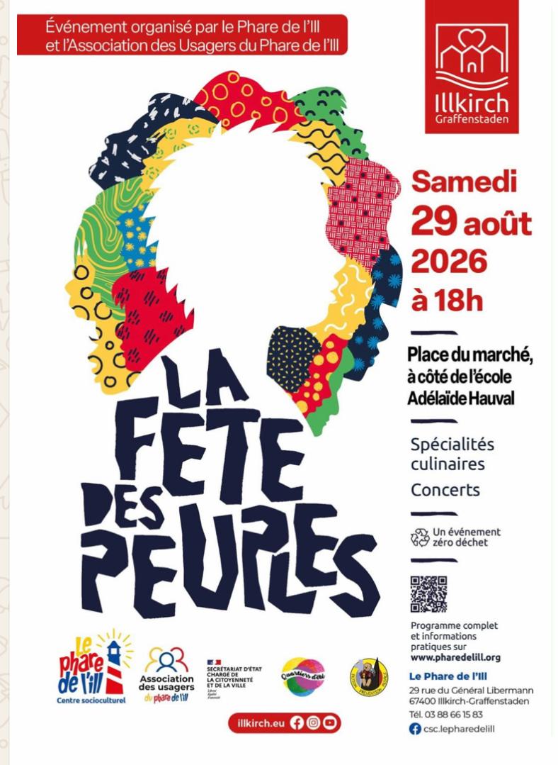 Affiche de la Fête des Peuples