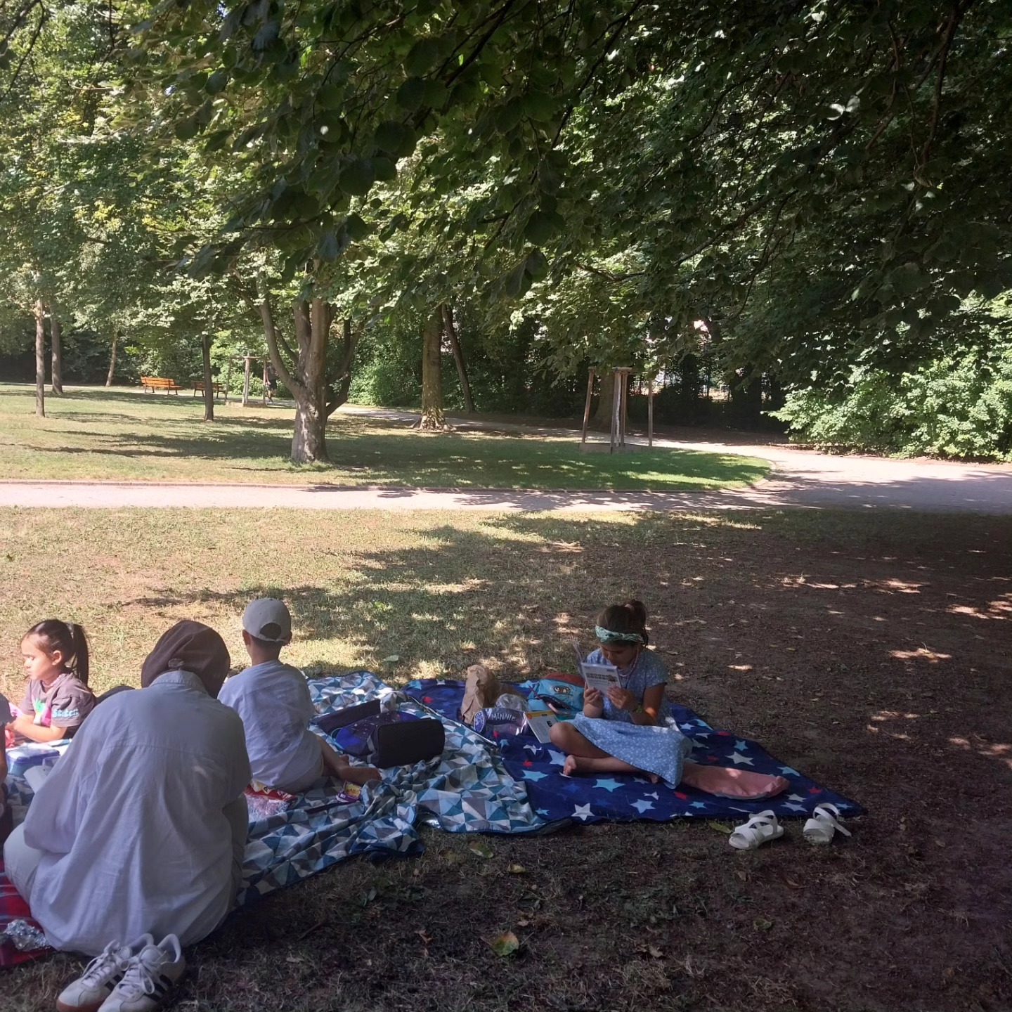 Lecture au Parc — Juillet 2025