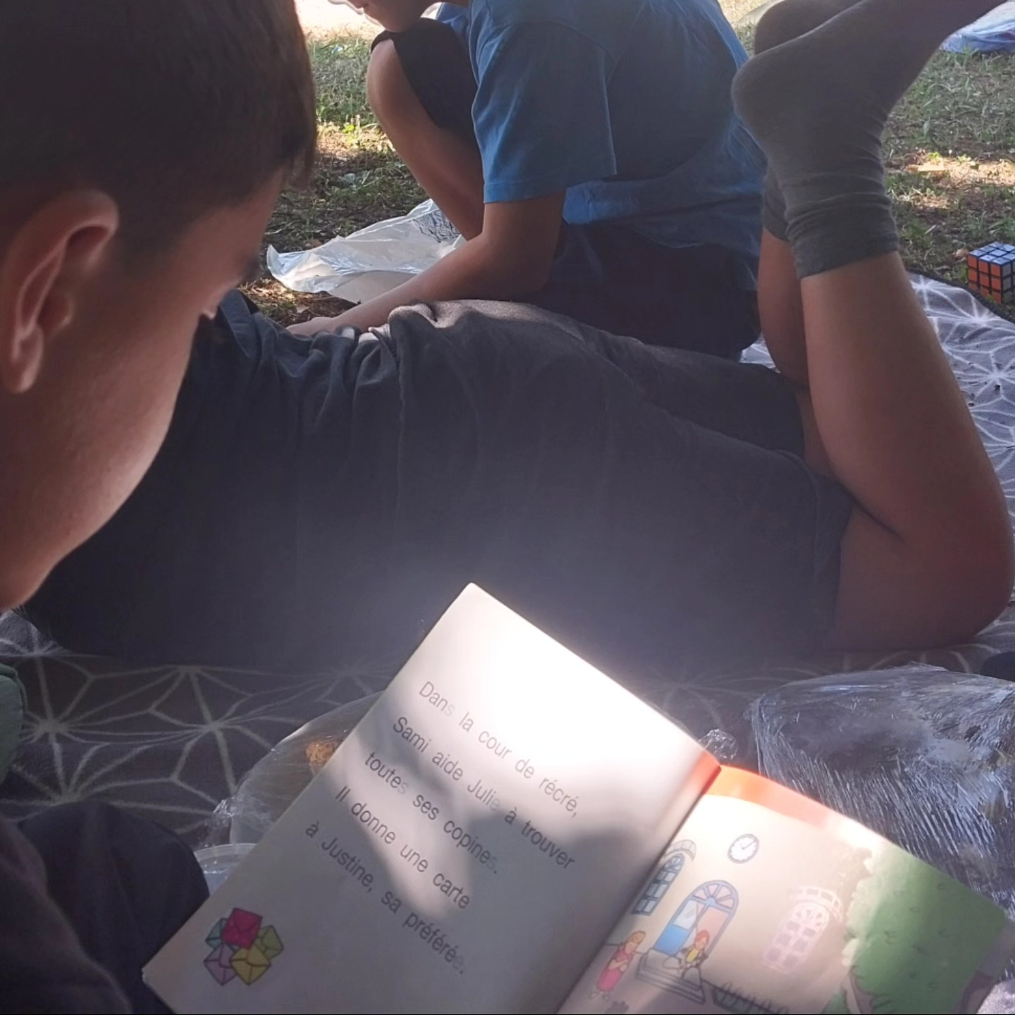 Lecture au Parc — Juillet 2025