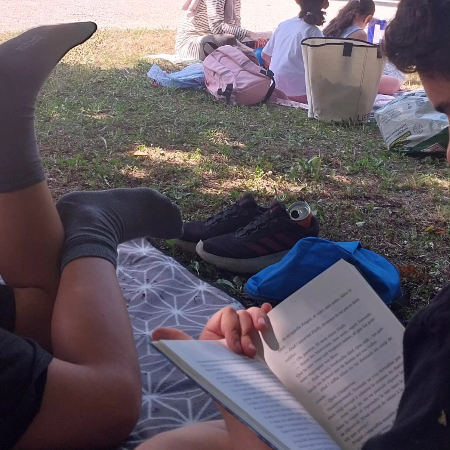Lecture au Parc — Juillet 2025