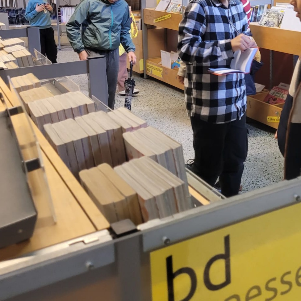 Sortie Médiathèque Simone Veil