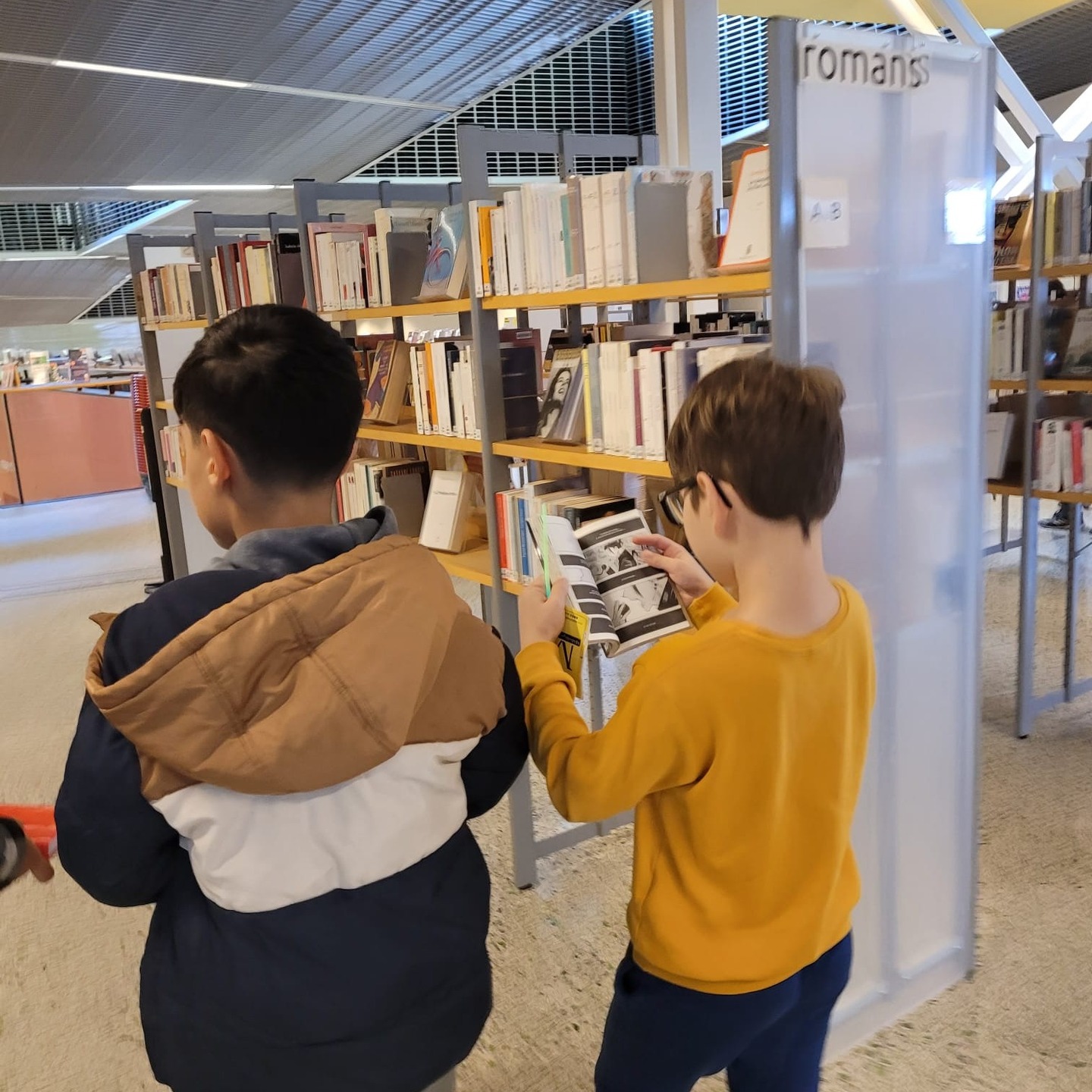 Sortie Médiathèque Simone Veil